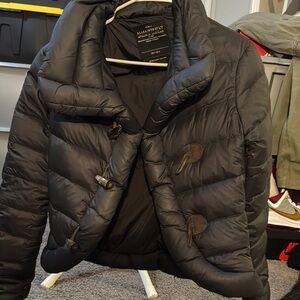 AllSaints Black Puffer Jacket